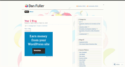 Desktop Screenshot of danfuller.wordpress.com