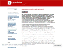 Tablet Screenshot of itsenalistus.wordpress.com