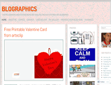 Tablet Screenshot of blographics.wordpress.com