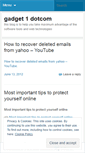 Mobile Screenshot of gadget1dotcom.wordpress.com