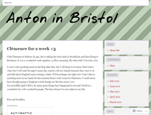 Tablet Screenshot of antonbristol.wordpress.com