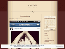 Tablet Screenshot of mackam1983.wordpress.com