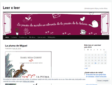 Tablet Screenshot of leerxleer.wordpress.com