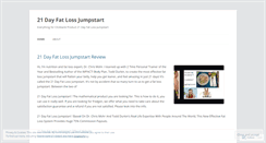 Desktop Screenshot of blog21dayfatloss.wordpress.com