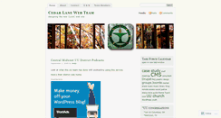 Desktop Screenshot of cluucweb.wordpress.com