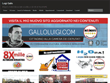 Tablet Screenshot of galloluigi.wordpress.com