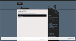Desktop Screenshot of fairmag.wordpress.com