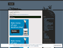 Tablet Screenshot of fairmag.wordpress.com