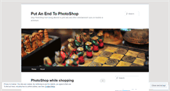 Desktop Screenshot of endphotoshop.wordpress.com