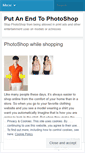 Mobile Screenshot of endphotoshop.wordpress.com