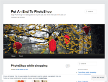 Tablet Screenshot of endphotoshop.wordpress.com