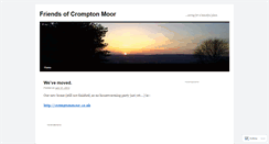 Desktop Screenshot of cromptonmoor.wordpress.com