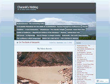 Tablet Screenshot of charanik.wordpress.com