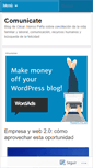 Mobile Screenshot of comunicate.wordpress.com