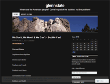 Tablet Screenshot of glennstate.wordpress.com