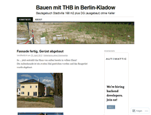Tablet Screenshot of bauenmitthbinberlinkladow.wordpress.com