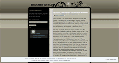 Desktop Screenshot of icrusaderblog.wordpress.com