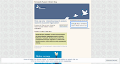 Desktop Screenshot of fernandofusterfabra.wordpress.com