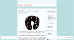 Desktop Screenshot of ideecadeau.wordpress.com