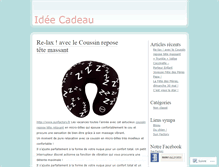 Tablet Screenshot of ideecadeau.wordpress.com