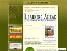 Tablet Screenshot of hilltownfamilies.wordpress.com