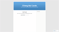 Desktop Screenshot of chiangmaicondo.wordpress.com