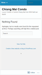 Mobile Screenshot of chiangmaicondo.wordpress.com