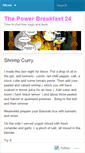Mobile Screenshot of 24thepowerbreakfast.wordpress.com