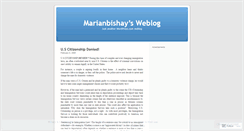 Desktop Screenshot of marianbishay.wordpress.com