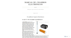 Desktop Screenshot of cigarroselectronicos1.wordpress.com