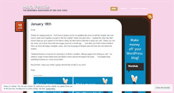Desktop Screenshot of marapennie.wordpress.com