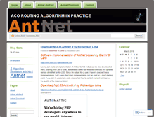 Tablet Screenshot of antnet.wordpress.com