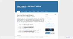 Desktop Screenshot of blogsnc.wordpress.com
