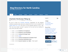 Tablet Screenshot of blogsnc.wordpress.com