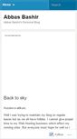 Mobile Screenshot of abbasbashir.wordpress.com
