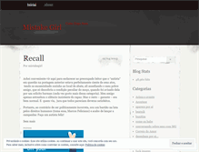 Tablet Screenshot of mistakegirl.wordpress.com