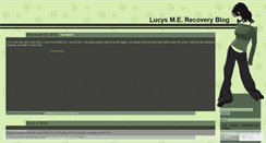 Desktop Screenshot of lucyschronicfatigue.wordpress.com