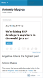Mobile Screenshot of antoniomugica.wordpress.com