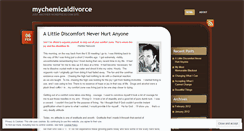 Desktop Screenshot of mychemicaldivorce.wordpress.com