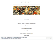 Tablet Screenshot of pepflorit.wordpress.com