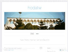 Tablet Screenshot of hodatw.wordpress.com