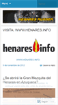 Mobile Screenshot of henaresrunner.wordpress.com