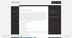 Desktop Screenshot of mikanihonworld.wordpress.com