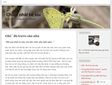 Tablet Screenshot of chuotnhatbexiu.wordpress.com