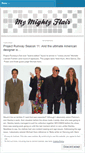 Mobile Screenshot of mymightyflair.wordpress.com