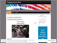 Tablet Screenshot of djogjalicious.wordpress.com