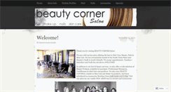 Desktop Screenshot of beautycornerorlando.wordpress.com