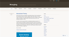 Desktop Screenshot of buckholler.wordpress.com