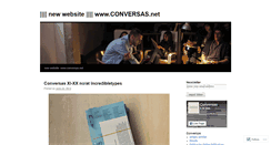 Desktop Screenshot of conversasconversas.wordpress.com
