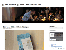 Tablet Screenshot of conversasconversas.wordpress.com